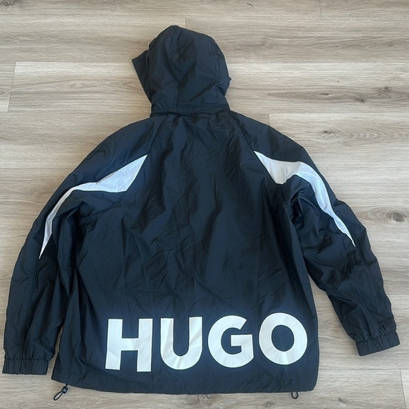 HUGO by Hugo Boss
Men's Benno Colorblocked Hooded Track Jacket - Picture 9 of 9